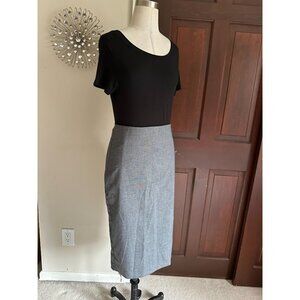 3 mix and match pieces Gray pencil skirt, VS black short sleeve and Banana Repub
